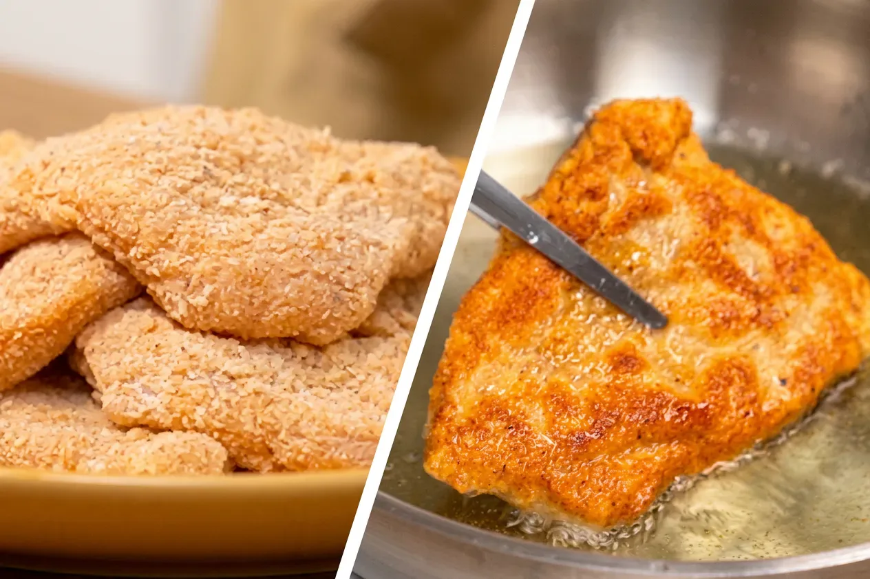 Il trucco della mano asciutta e bagnata per cotolette perfette e dita pulite
