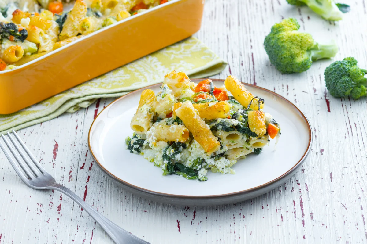 Pasta al forno vegetariana